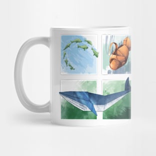 Origami Ocean Mug